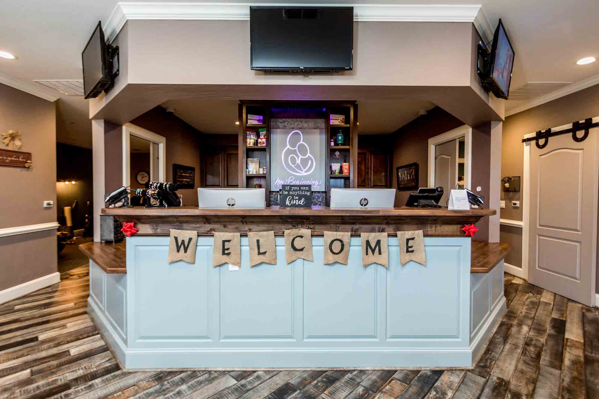 Front Desk New Beginnings Family Chiropractic